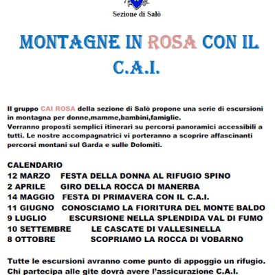 ….nuova iniziativa