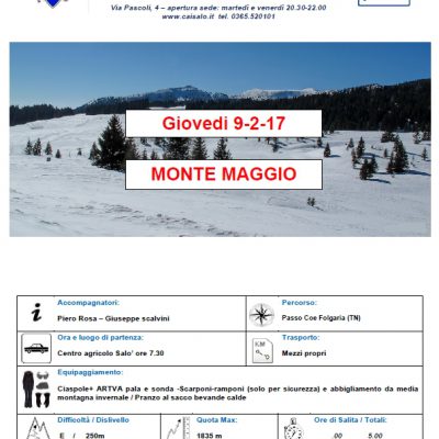GITA GES MONTE MAGGIO